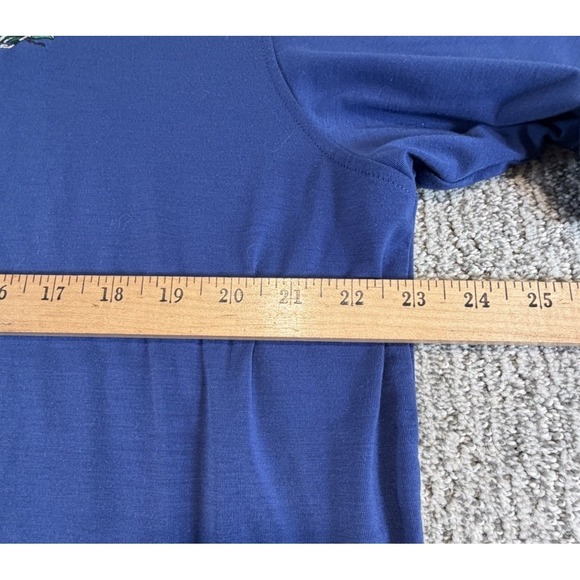 Peter Millar Seaside Golf Polo Men's Large Blue Embroidered Stretch Performance - Picture 8 of 9